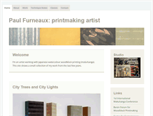 Tablet Screenshot of paulfurneaux.com